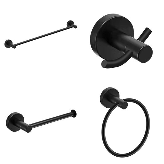 Round bathroom accessory - Robe Hook/Toilet Paper holder/Towel Ring/Towel Rail