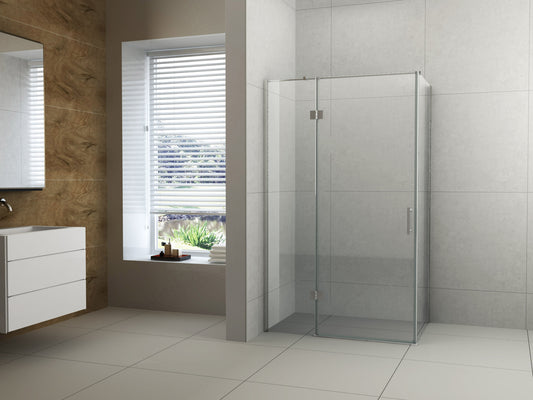 Frameless Pivot Corner Shower Screen