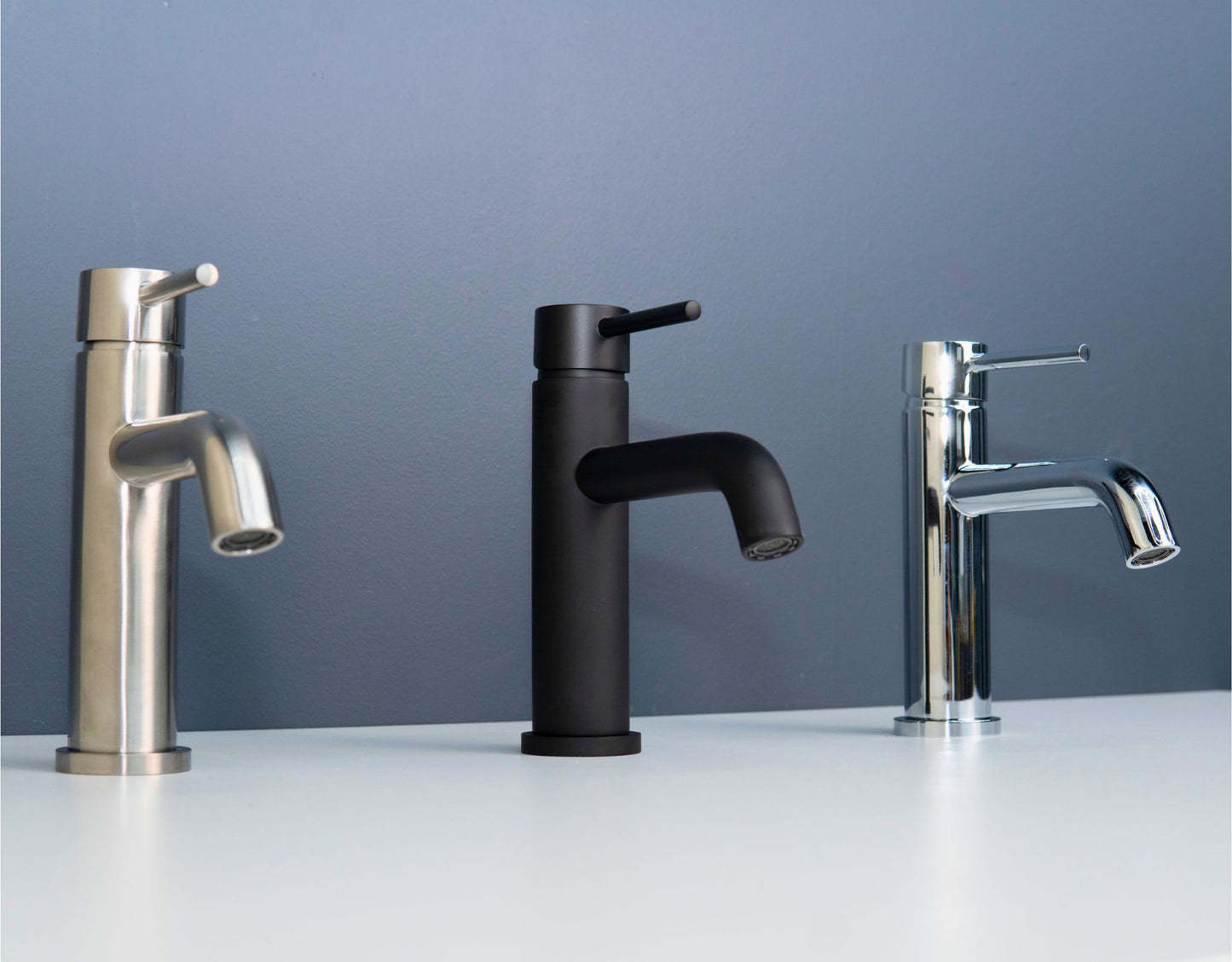 Luana Interiors - Deck Mount Basin Mixer in 3 Selectable Colors