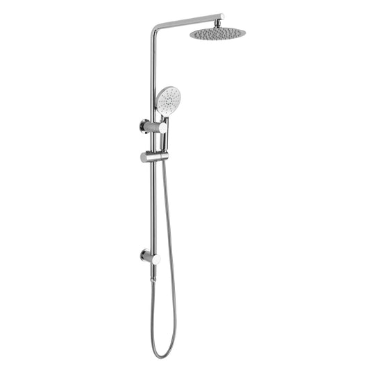 Luana Interiors - Round Multi Function Twin Rail Shower in 3 Selectable Colors (Top inlet)