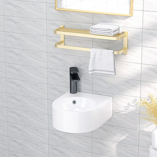 Luana Interiors - Wall Hung Basin One Tap Hole (280x345x125)