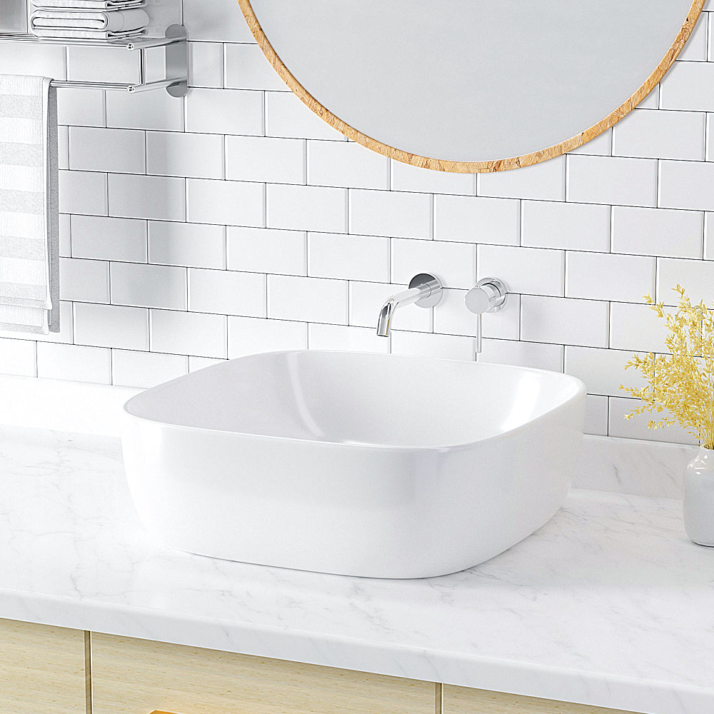 Luana Interiors - Counter Top Basin (425mm*425mm*145mm)