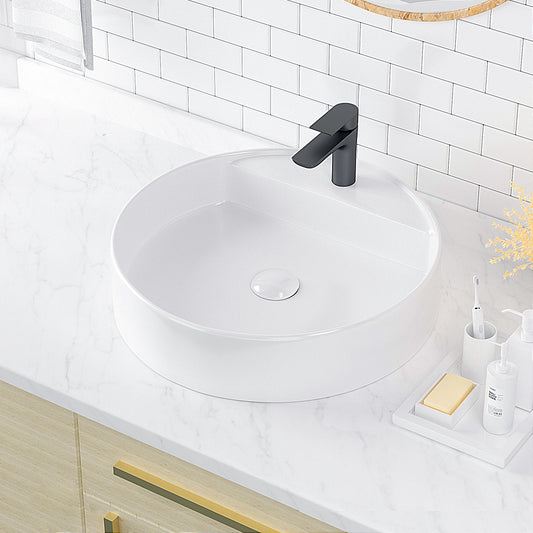 Luana Interiors - Counter Top Basin with One Tap Hole (460mm*460mm*110mm)