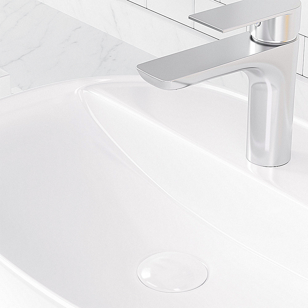 Luana Interiors - Counter Top Basin with One Tap Hole (500mm*380mm*120mm)