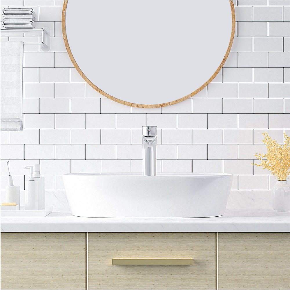 Luana Interiors - Counter Top Basin with One Tap Hole (500mm*380mm*120mm)